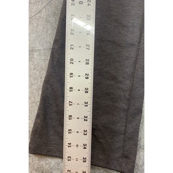 Oh Baby Motherhood Pants Womens Size Large Grey Stretch Flare - Picture 7 of 11